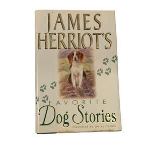 James Herriot's Favorite Dog Stories - Hardcover - Dust Jacket - Good Condition 